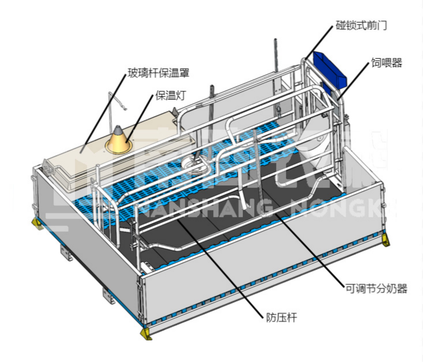 母豬產(chǎn)床-004型詳情介紹